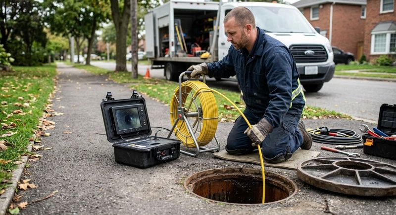 Sewer Line Camera Service in Charlotte, NC